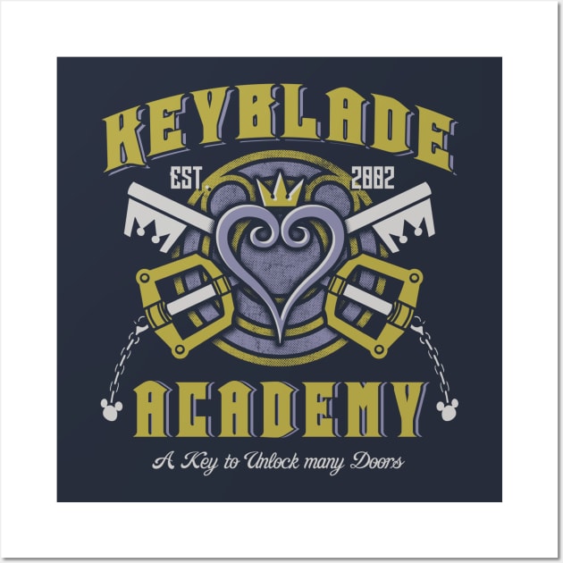 Keyblade Academy Wall Art by Arinesart